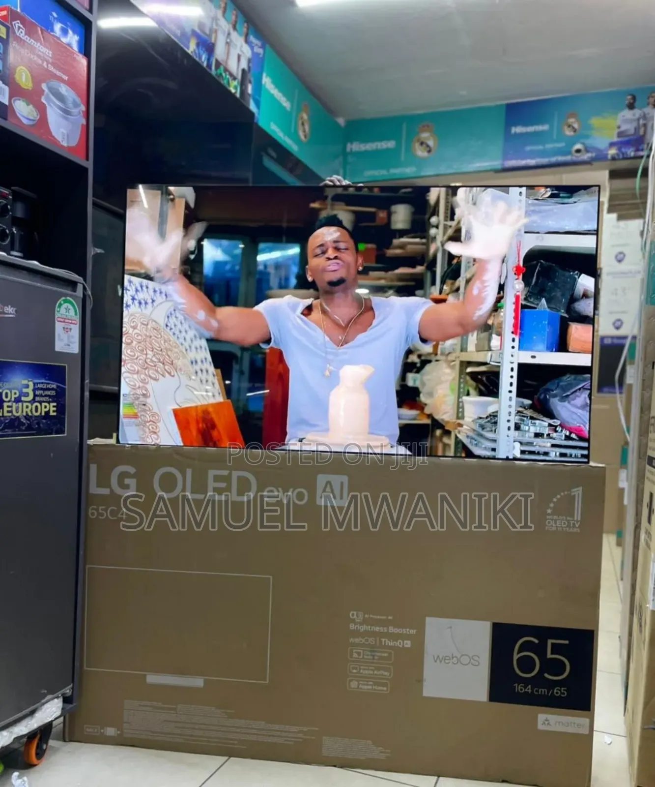 Lg 65" Oled Evo C4 Smart Tv Ai Magic Remote Dolby Vision
