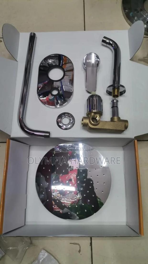 4way Lirlee Concealed Shower Mixer (Silver) - main view