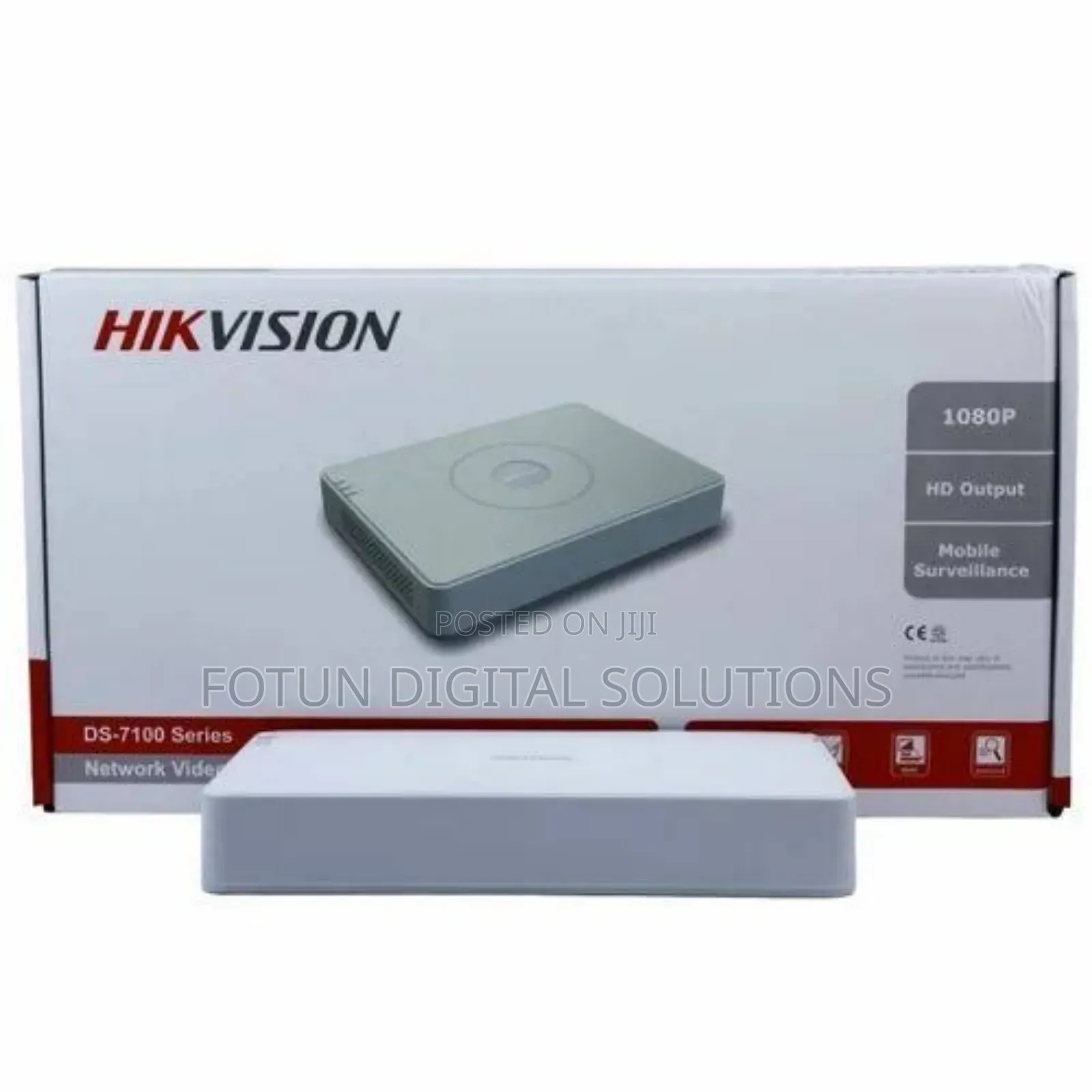 4-Channel DVR by Hikvision – Affordable CCTV Control Unit