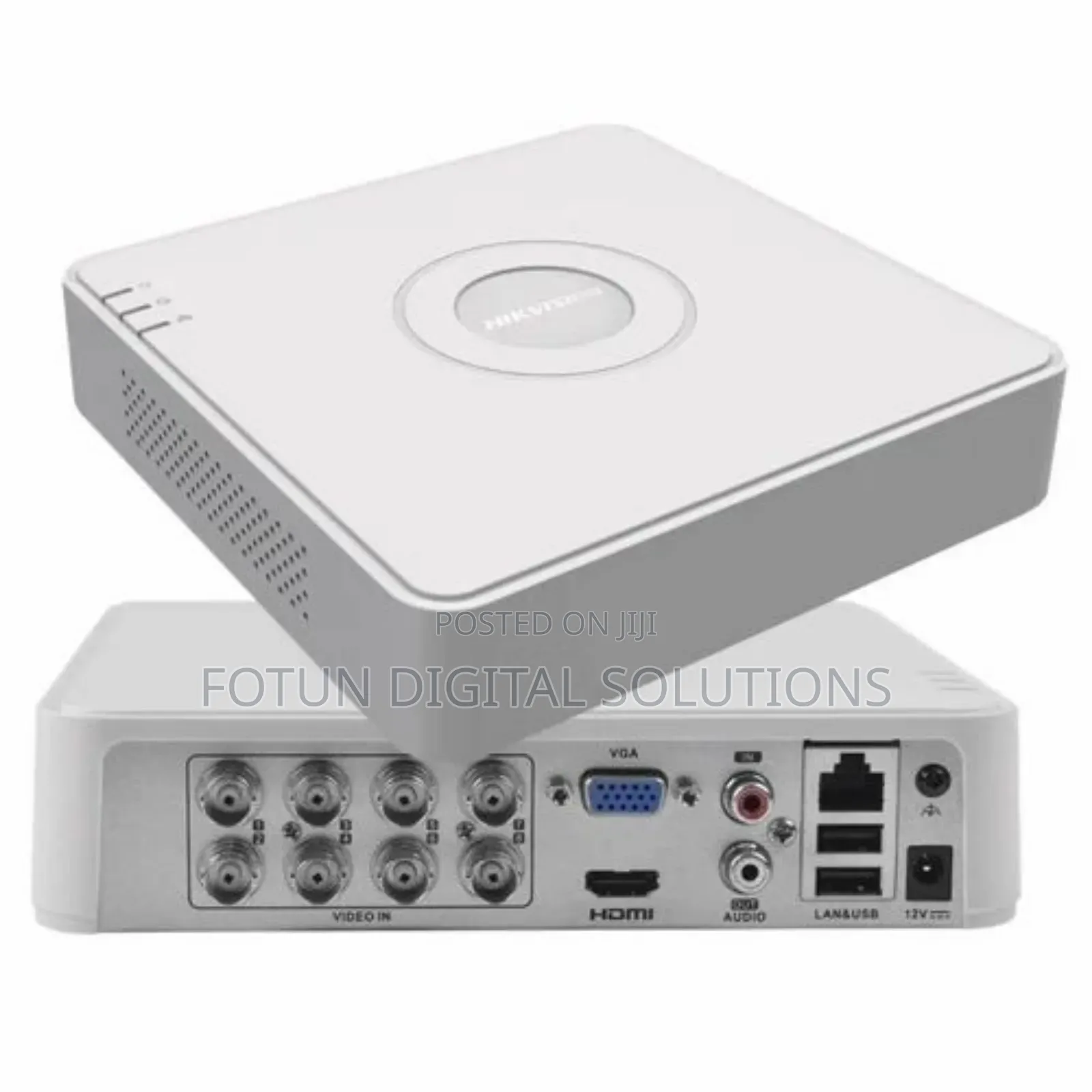 Hikvision 8ch DVR – Plastic Casing, 1080p Display Playback