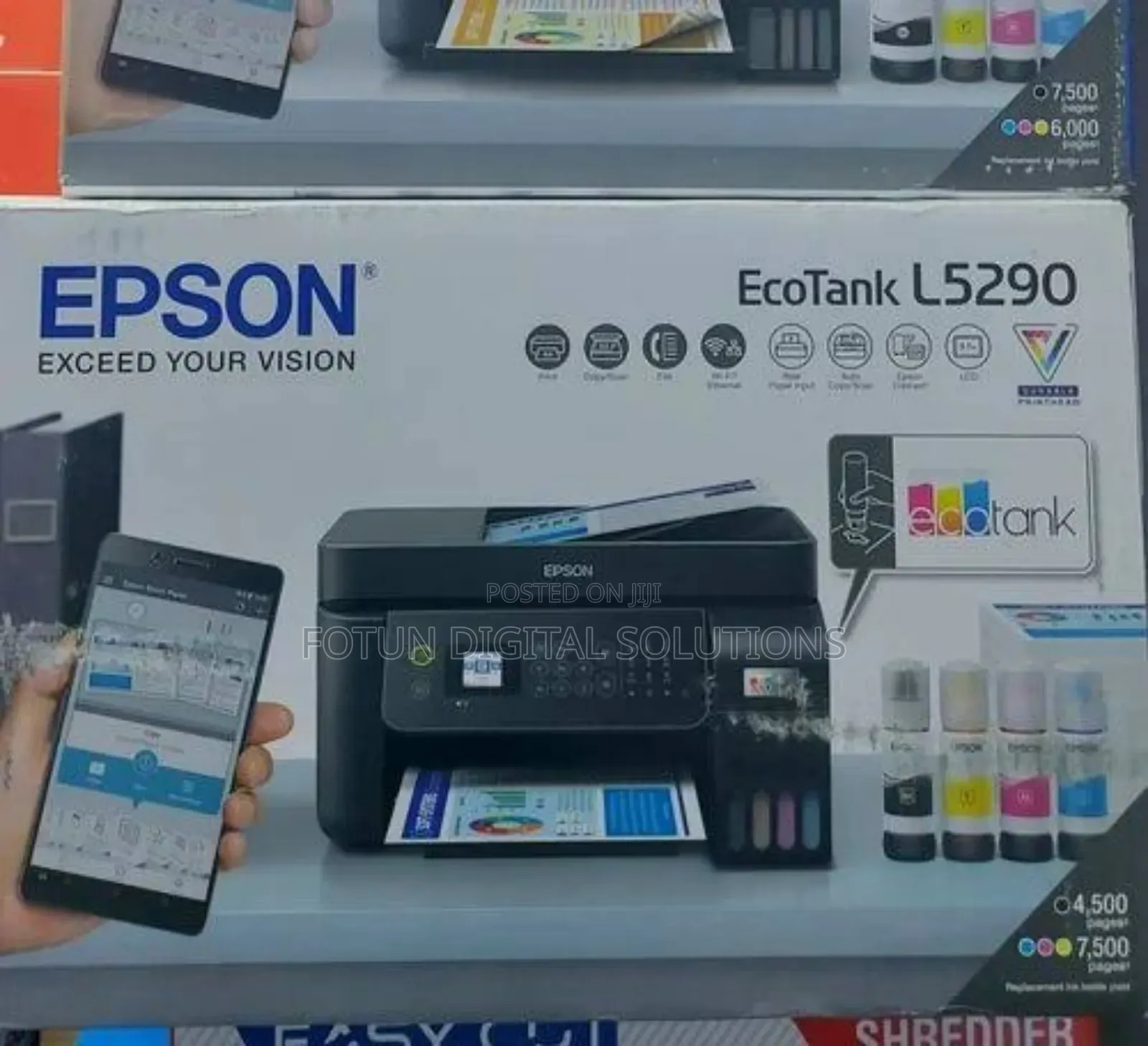 Epson L5290 Wi-Fi Printer – Adf, Fax, Wireless Duplex Ready