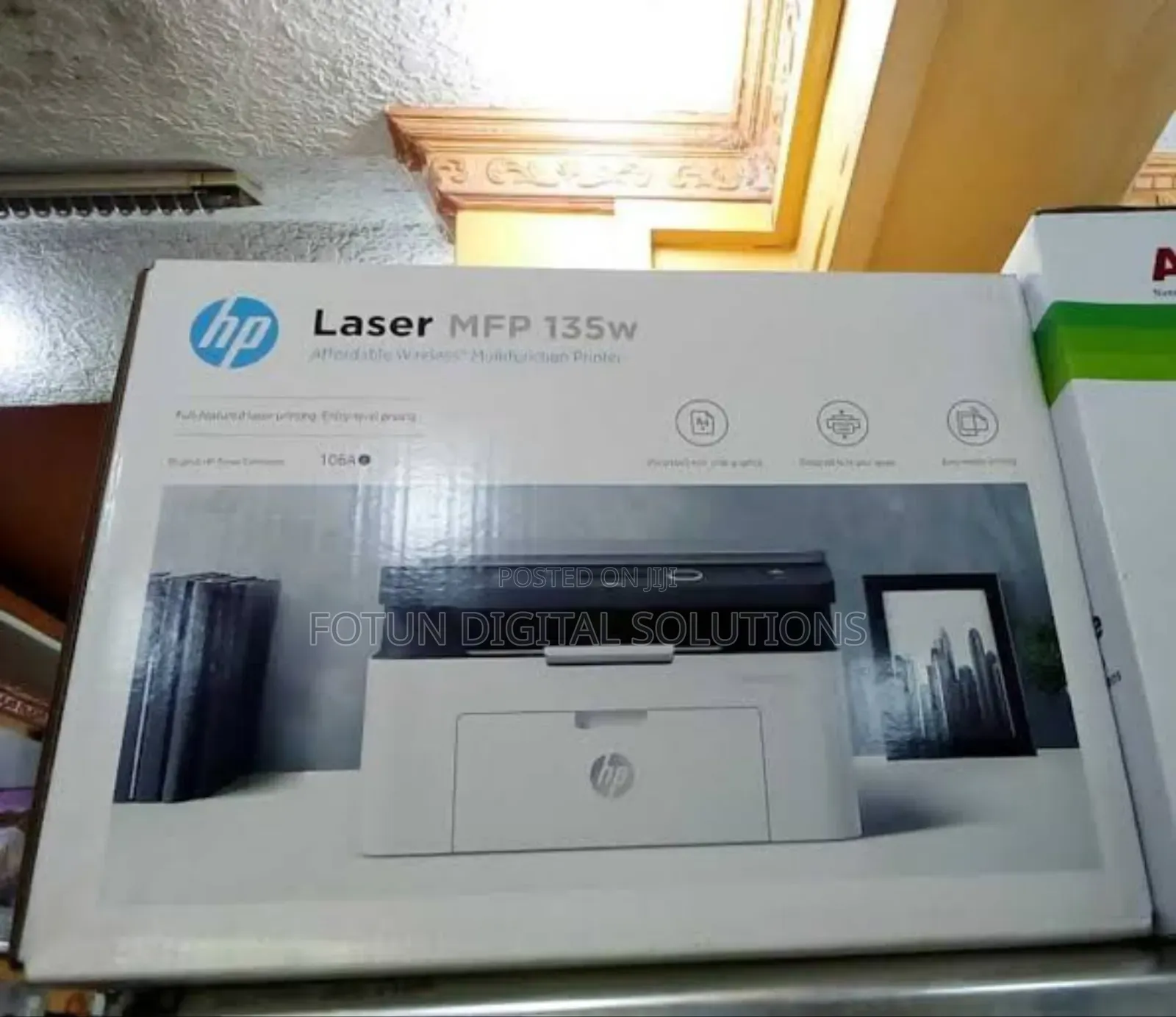 Hp MFP 135w – Compact Wi-Fi Laser Printer for Home Office