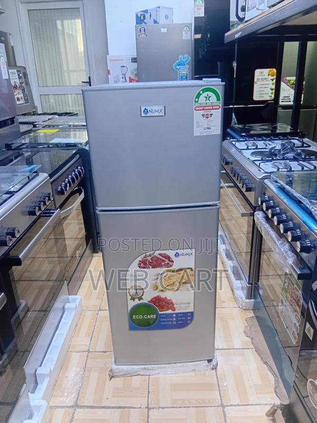 Powerful Cooling – Nunix 138litres Doubledoor Refrigerator