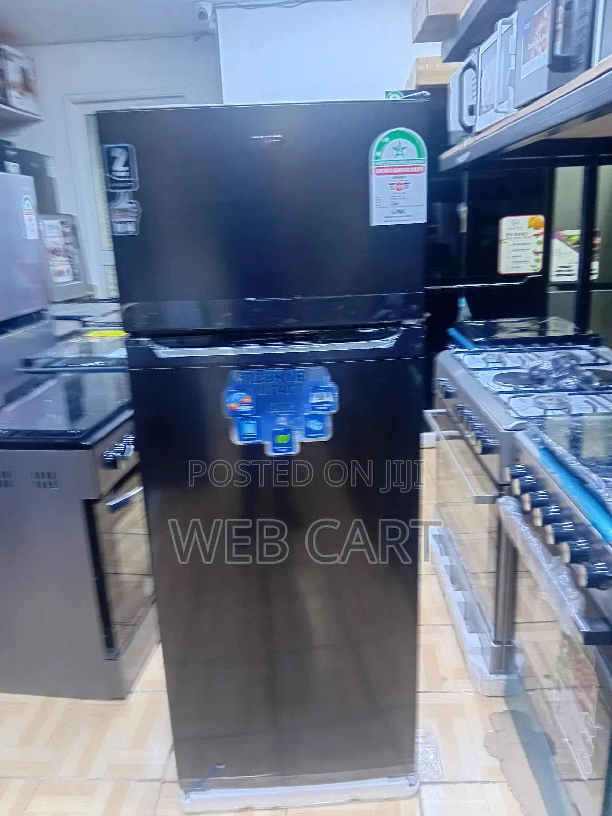 Mika *Mika 138litres Doubledoor Fridge (Mrdcd138lsd)