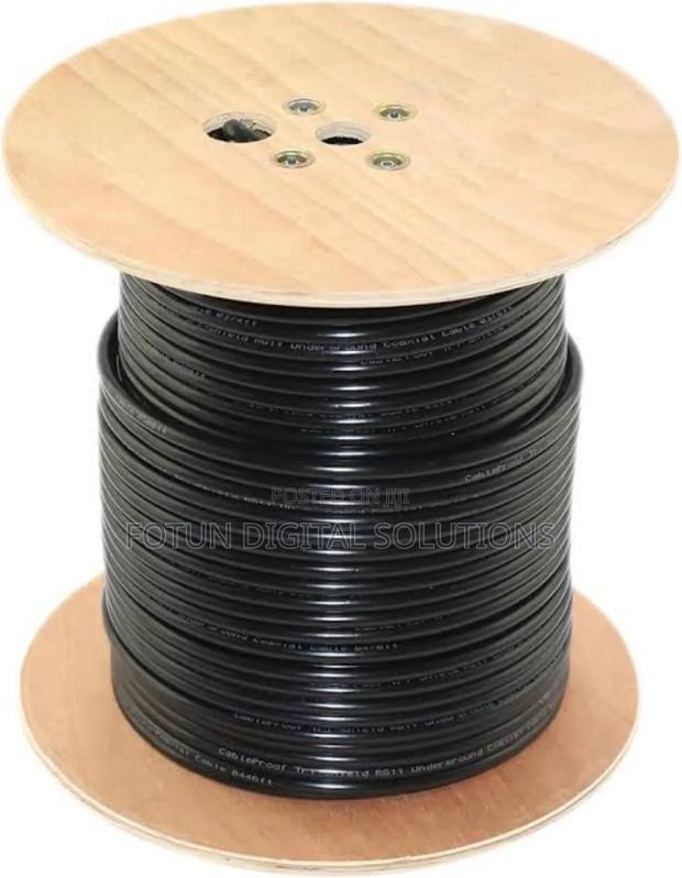 Rg59 Coaxial Cable 200m – Copper Core for Sharp Video Feed - main view