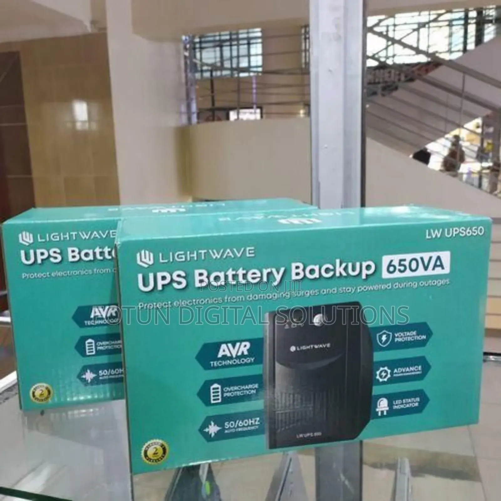 Lightwave Ups 650va – Power Backup for Wi-Fi, Tv PCS