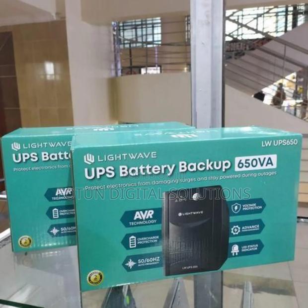 Lightwave Ups 650va – Power Backup for Wi-Fi, Tv PCS
