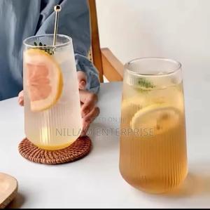 Ribbed Juice/Water Glasses 6pcs - thumbnail 2