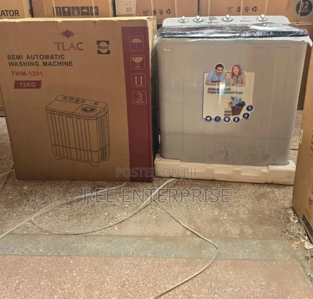 Washing Machine 12 Kgs Tlac Twin Tub Semi Automatic - main view