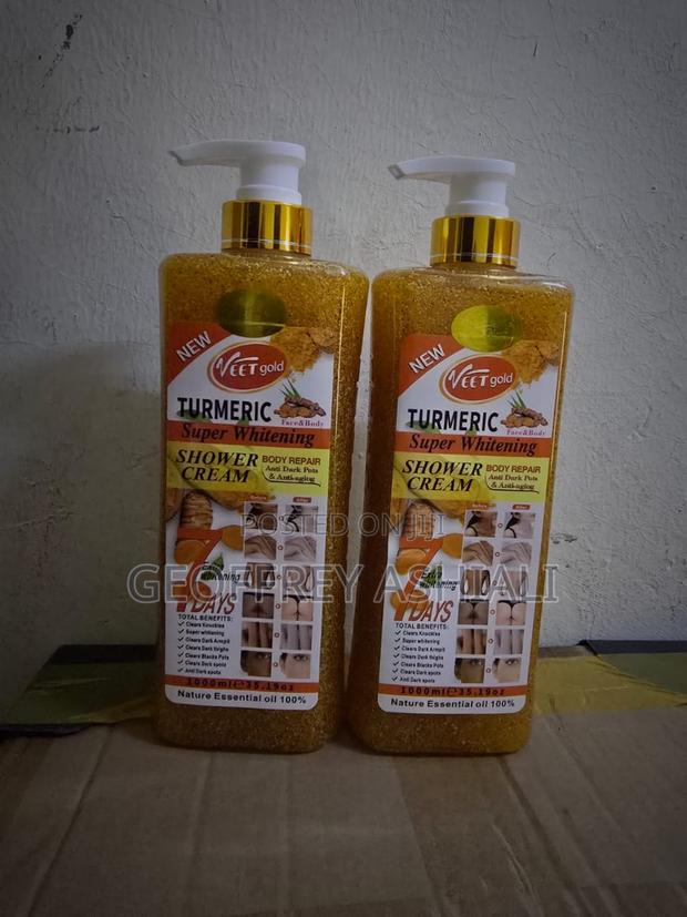 Veet Gold Tumeric Super Whitening Shower Cream Gel -1000ml