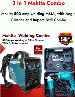 3 in 1 Makita Welding Combo/500amps Makita Welding All in 1