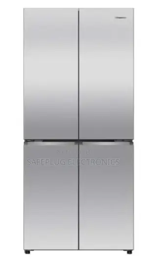 Fridge Hisense 470l 4 French Door, Stainless Steel