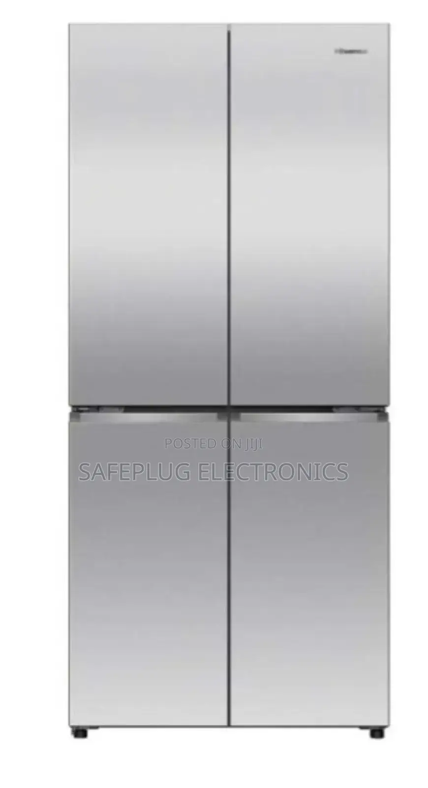 Fridge Hisense 470l 4 French Door, Stainless Steel