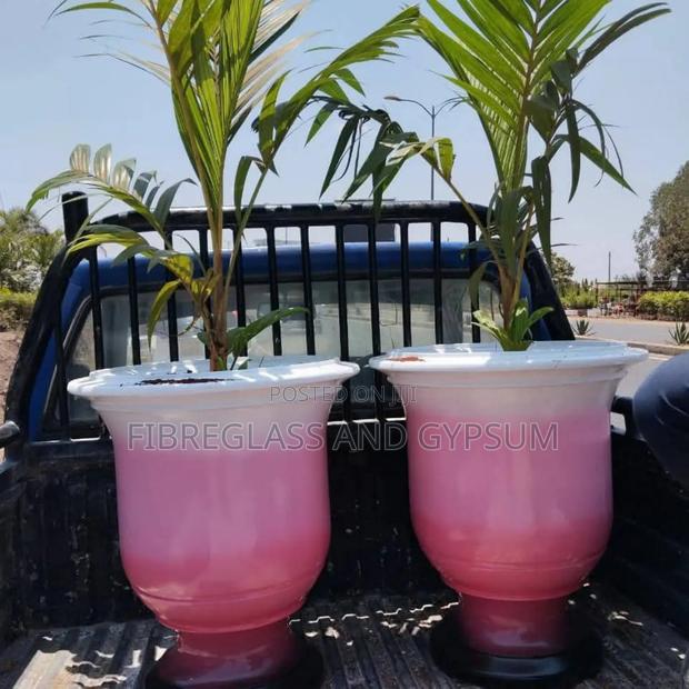 Fibre Flower Pot (Wine Pot)