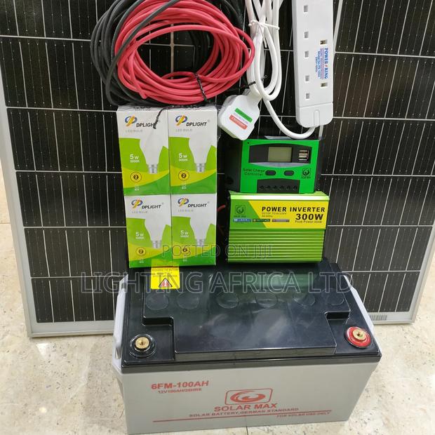 120w Solar + 100ah Solarmax Battery Home Kit Complete - thumbnail 6