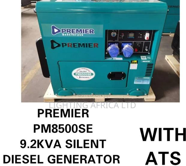 9.2kva Silent Engine Diesel Engine Generator With Ats - main view