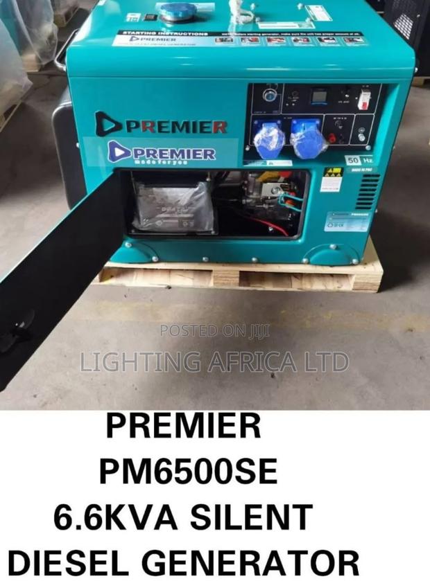 Premier 6.6kva Silent Diesel Generator