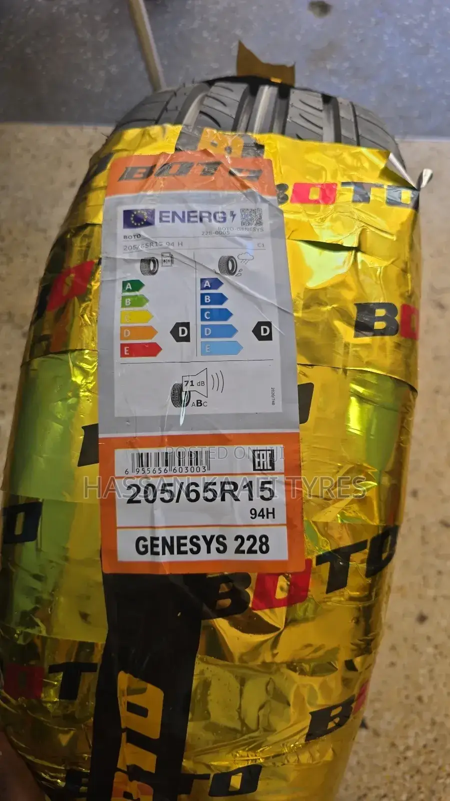 205/65r15 Boto Tyre