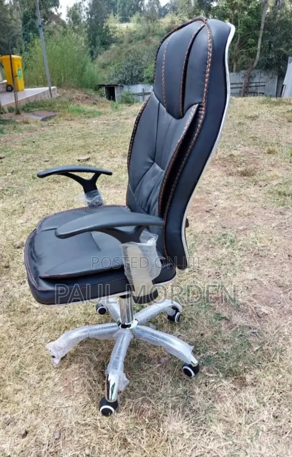 Recliner Executive Office Computer Leather Chair