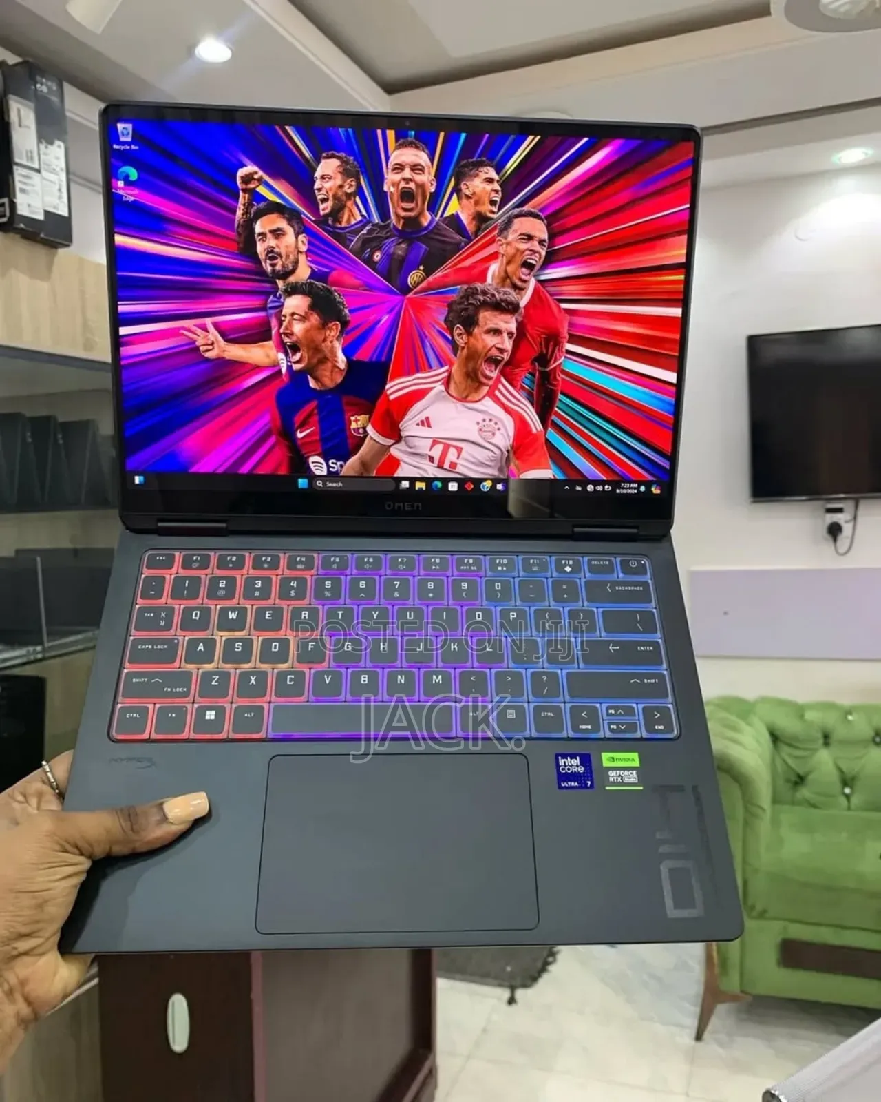 Laptop HP Omen Transcend 14-Fb0023dx 32GB Intel Core Ultra 9 SSD 1T
