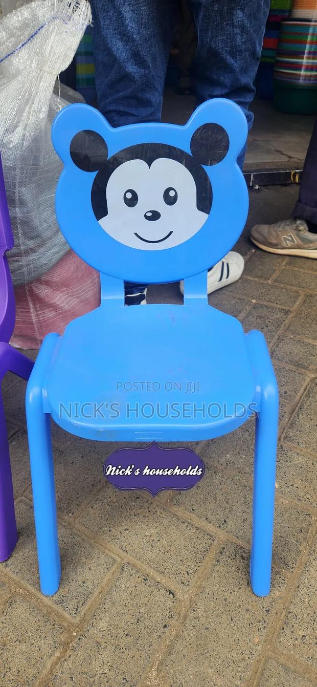 Kids Plastic Chair, Plastic Chairs With Cartoon - main view