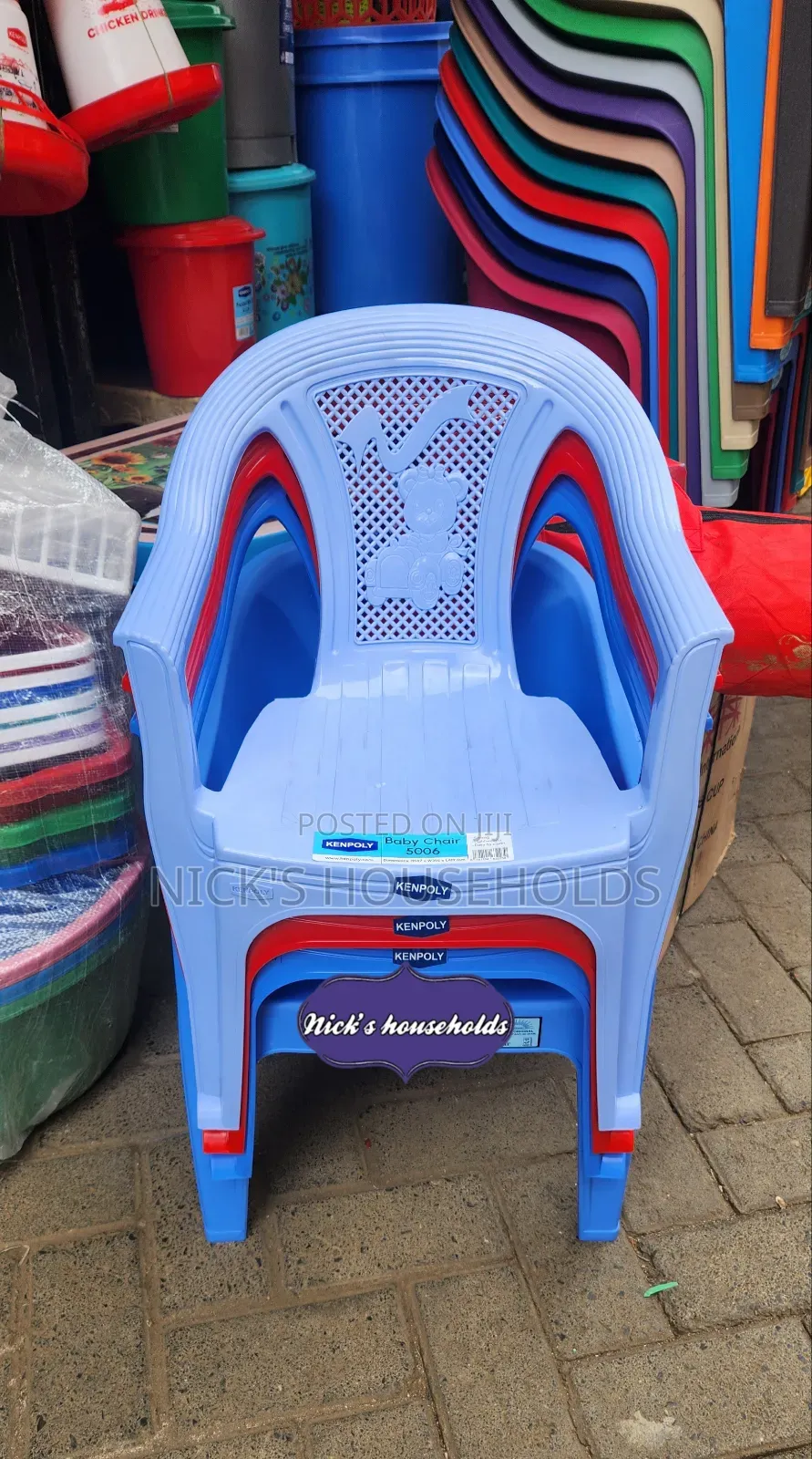 Kenpoly Plastic Chair for Kids