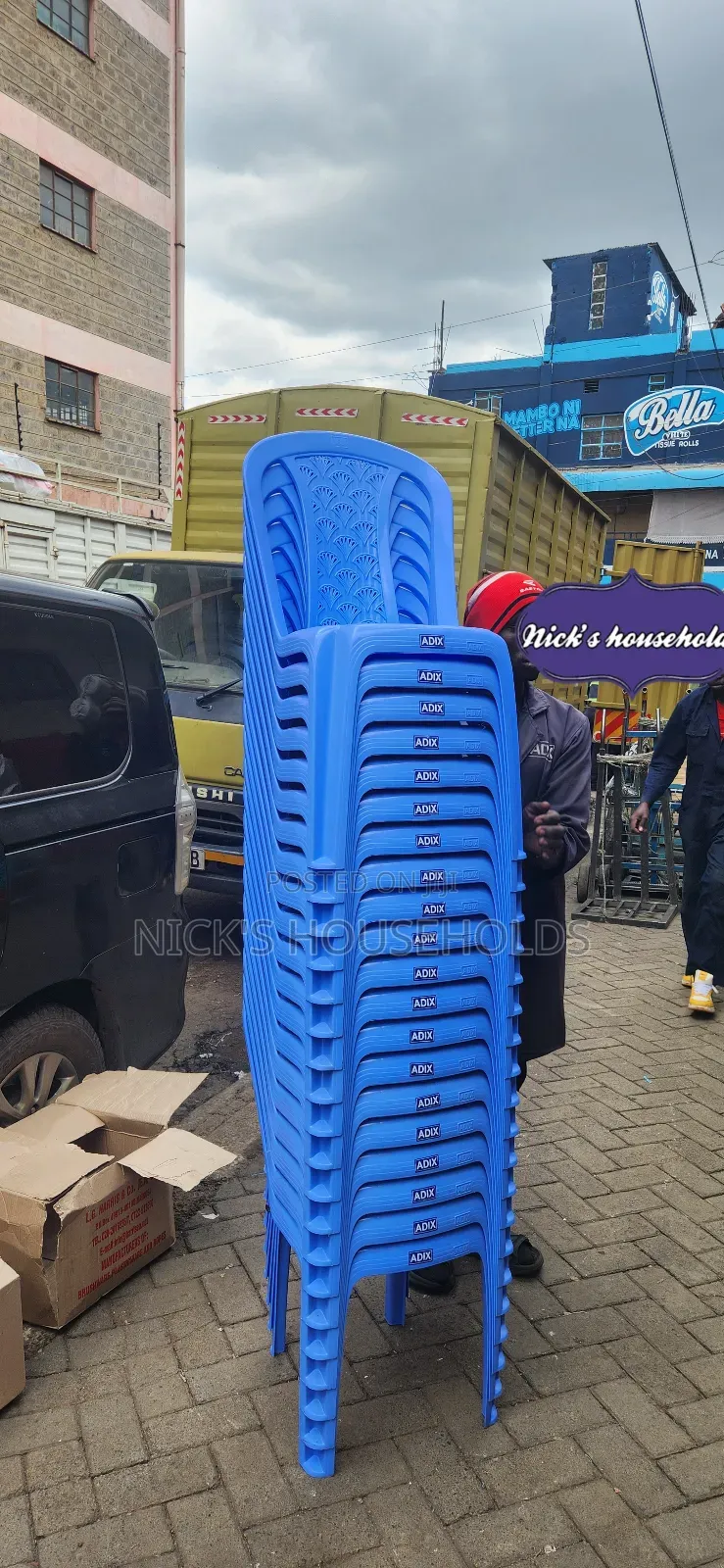Adults Plastic Chairs Without Armrest
