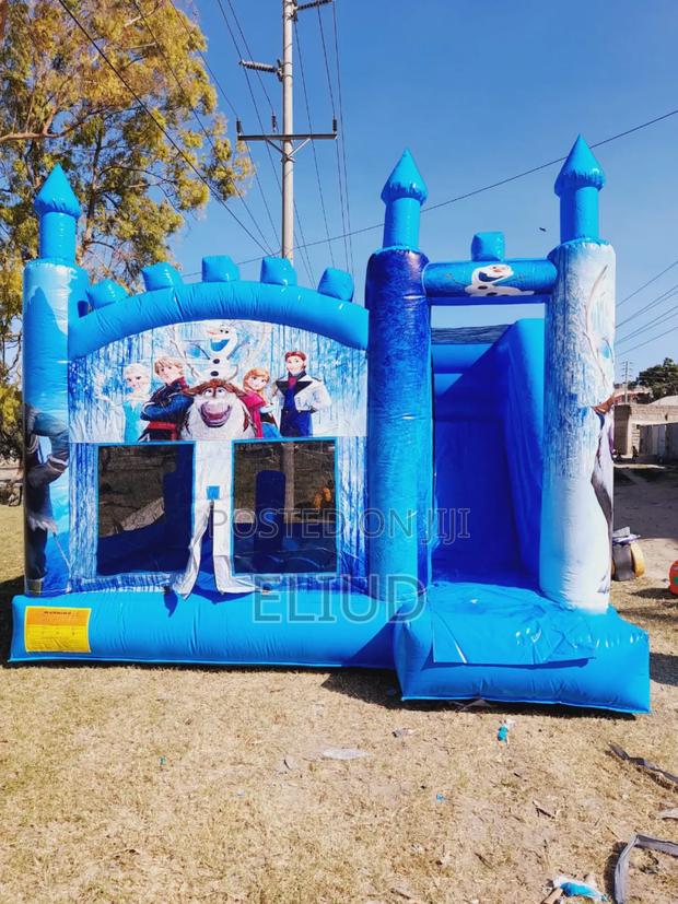 Frozen Bouncing Castles for Hire - main view