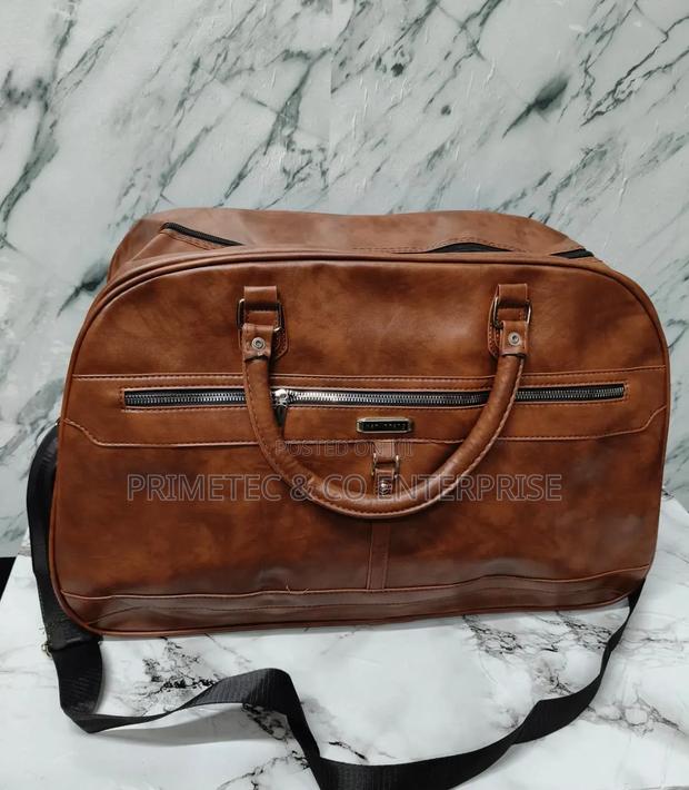 Travel Leather Bag - thumbnail 3