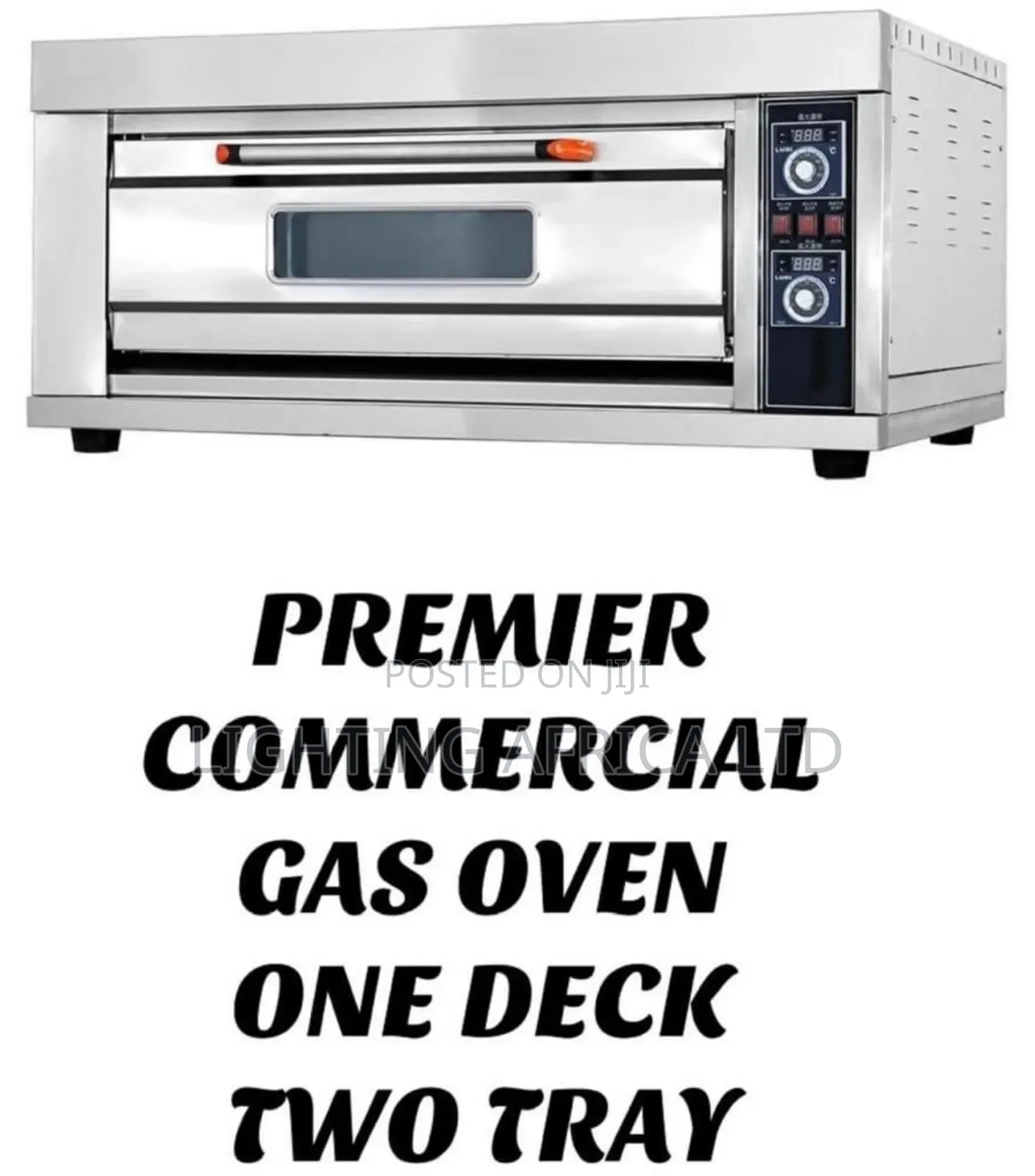 Premier Commercial Gas Oven One Deck