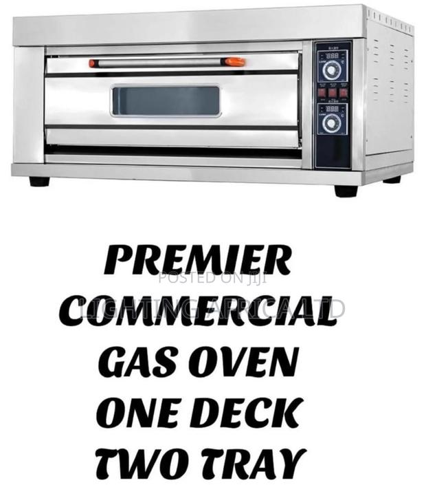 Premier Commercial Gas Oven One Deck - main view