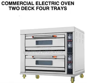 Commercial Electric Two Deck Four Tray Oven