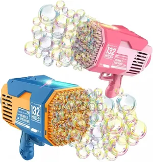 132* Holes Rechargeable Bubble Gun