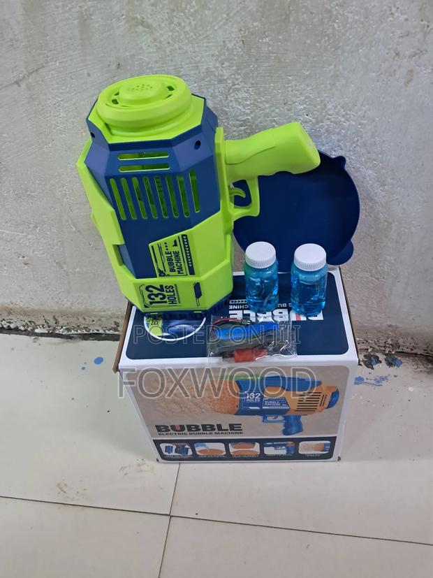 132* Holes Rechargeable Bubble Gun - thumbnail 8