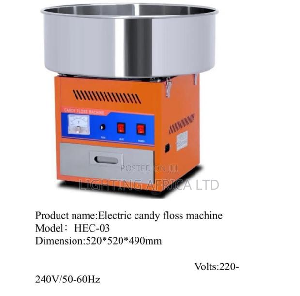 Electric Candy Floss Machine - main view