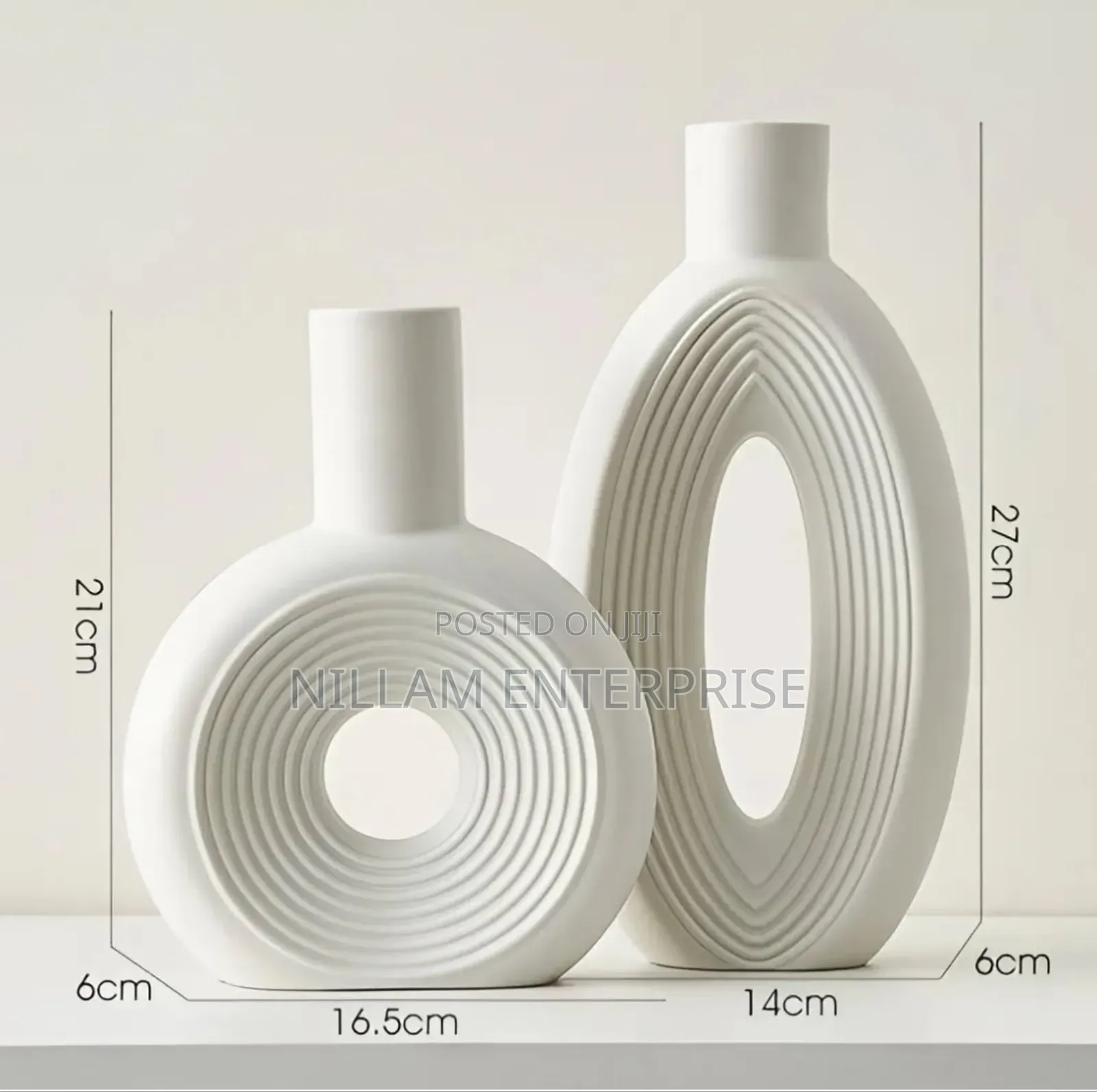 *Decorative Vase Set 2pcs