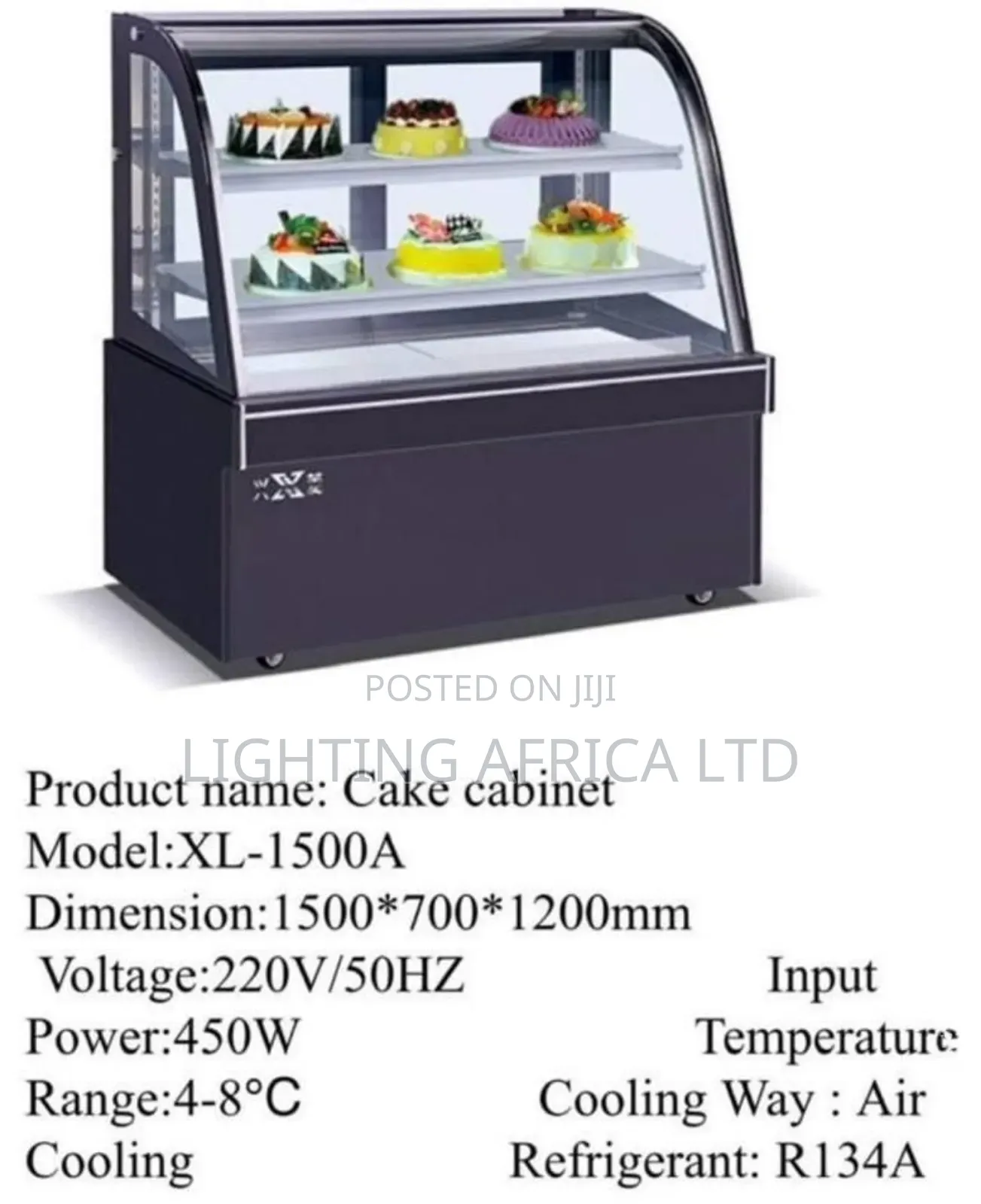 Commercial Cake Cabinet Display