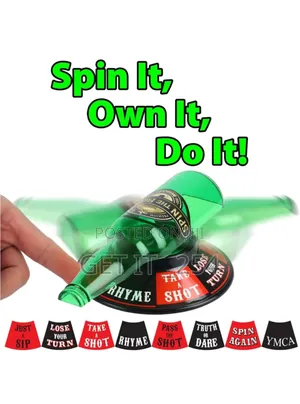 *Spin the Bottle* 
 Classic Party Game
