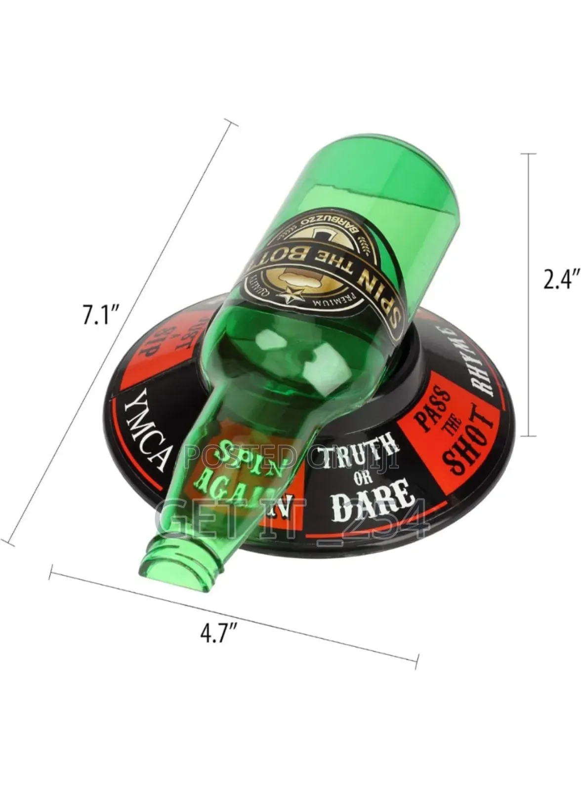 *Spin the Bottle* 
 Classic Party Game
