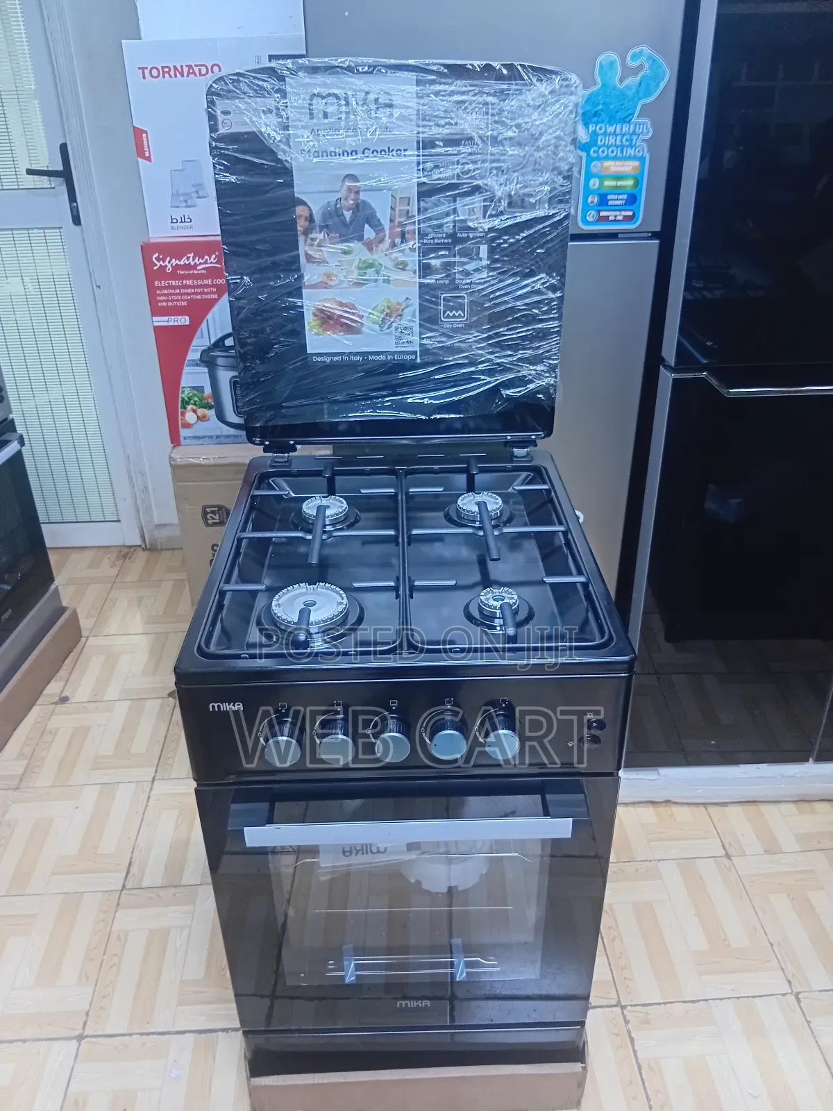 Mika 50x60 Freestanding Full Gas Cooker