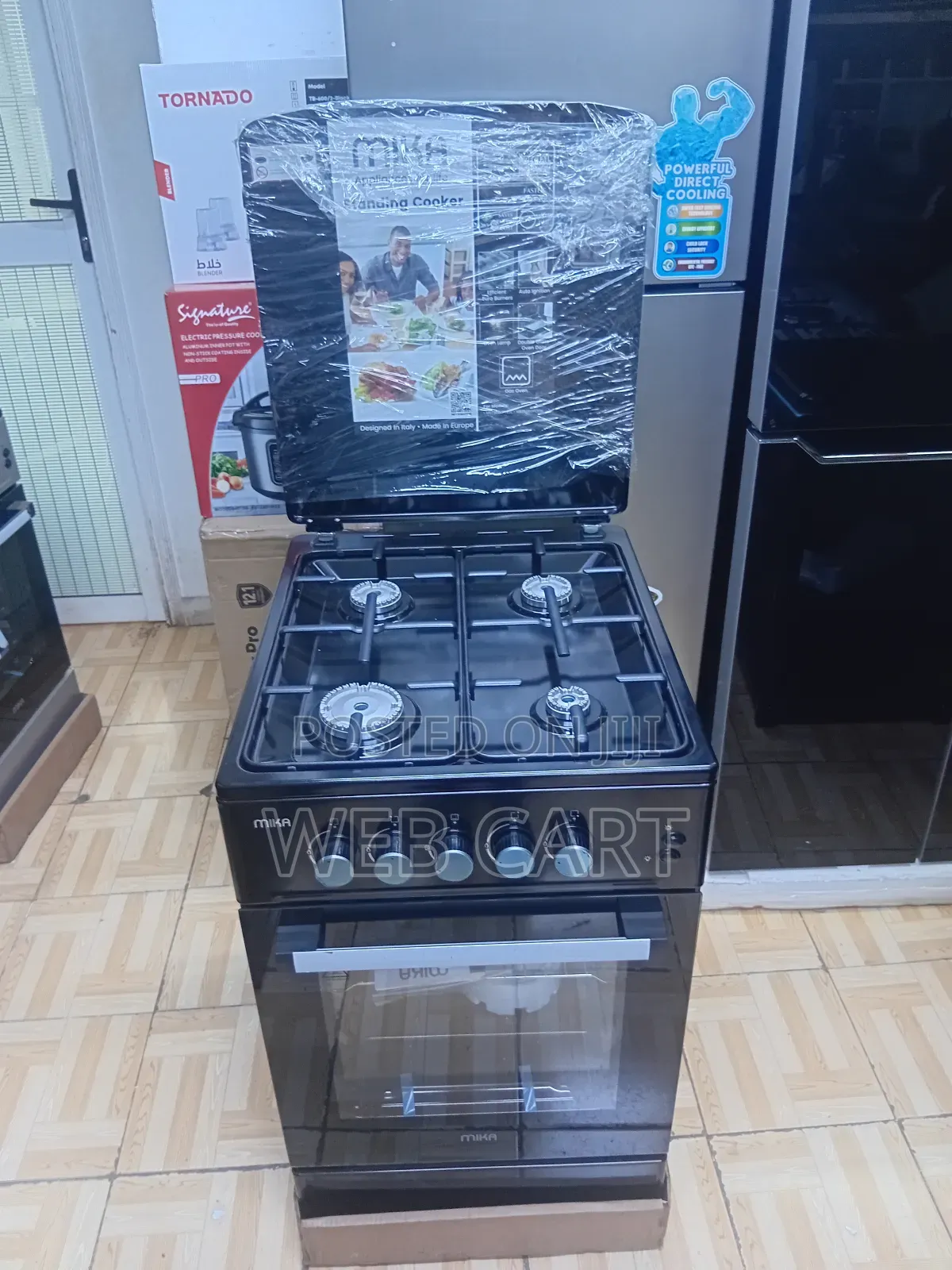 Mika 50x60 Gas Range Cooker | Freestanding
