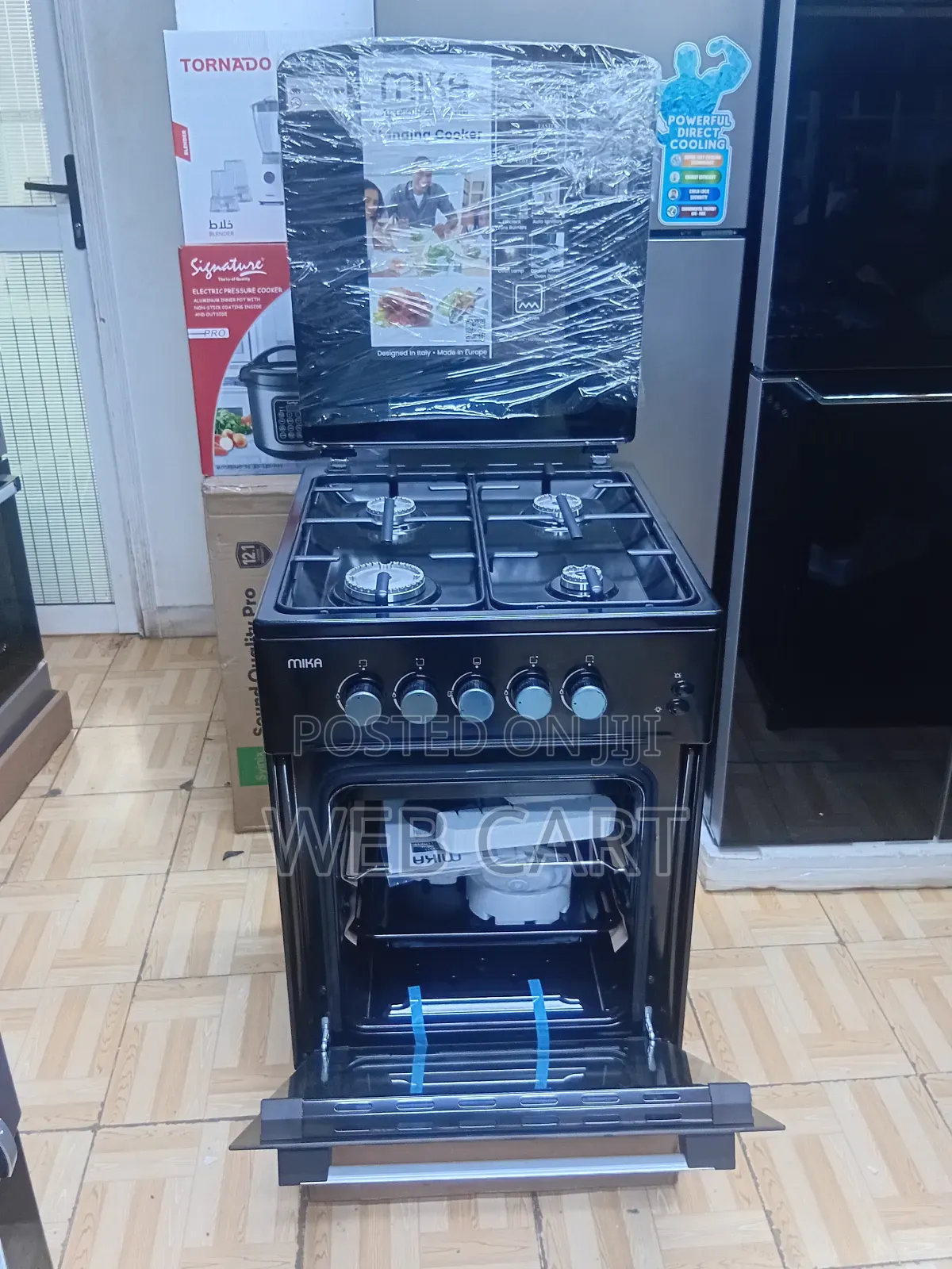 Mika 50x60 Free Standing Cooker-Full Gas