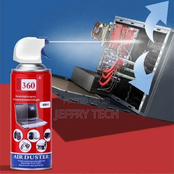 Air Duster Giga 360 Electronic Device Cleaning Spray Air Dus