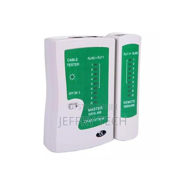 Lan Network Cable Tester Rj45, Rj11, Cat5 Utp, Portable Ethe