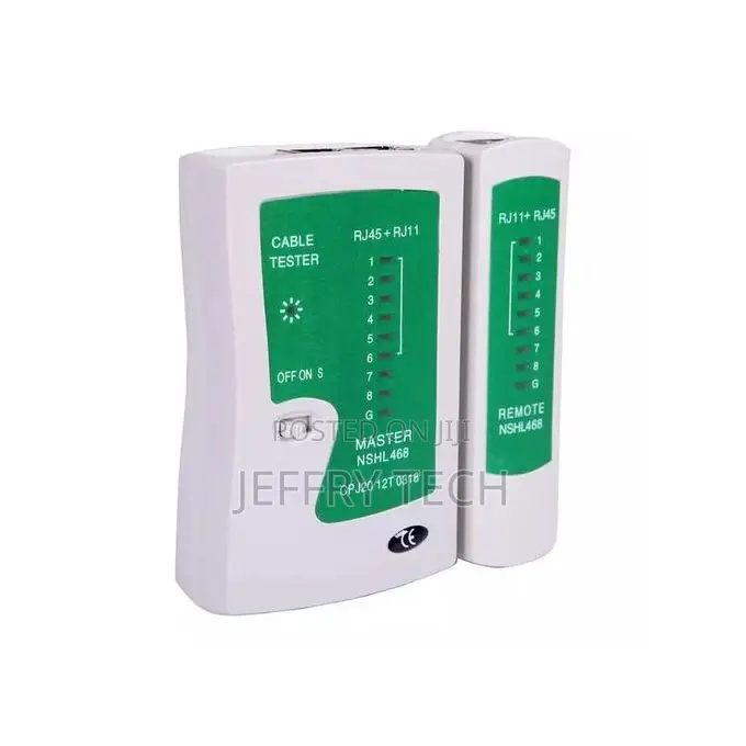 Lan Network Cable Tester Rj45, Rj11, Cat5 Utp, Portable Ethe