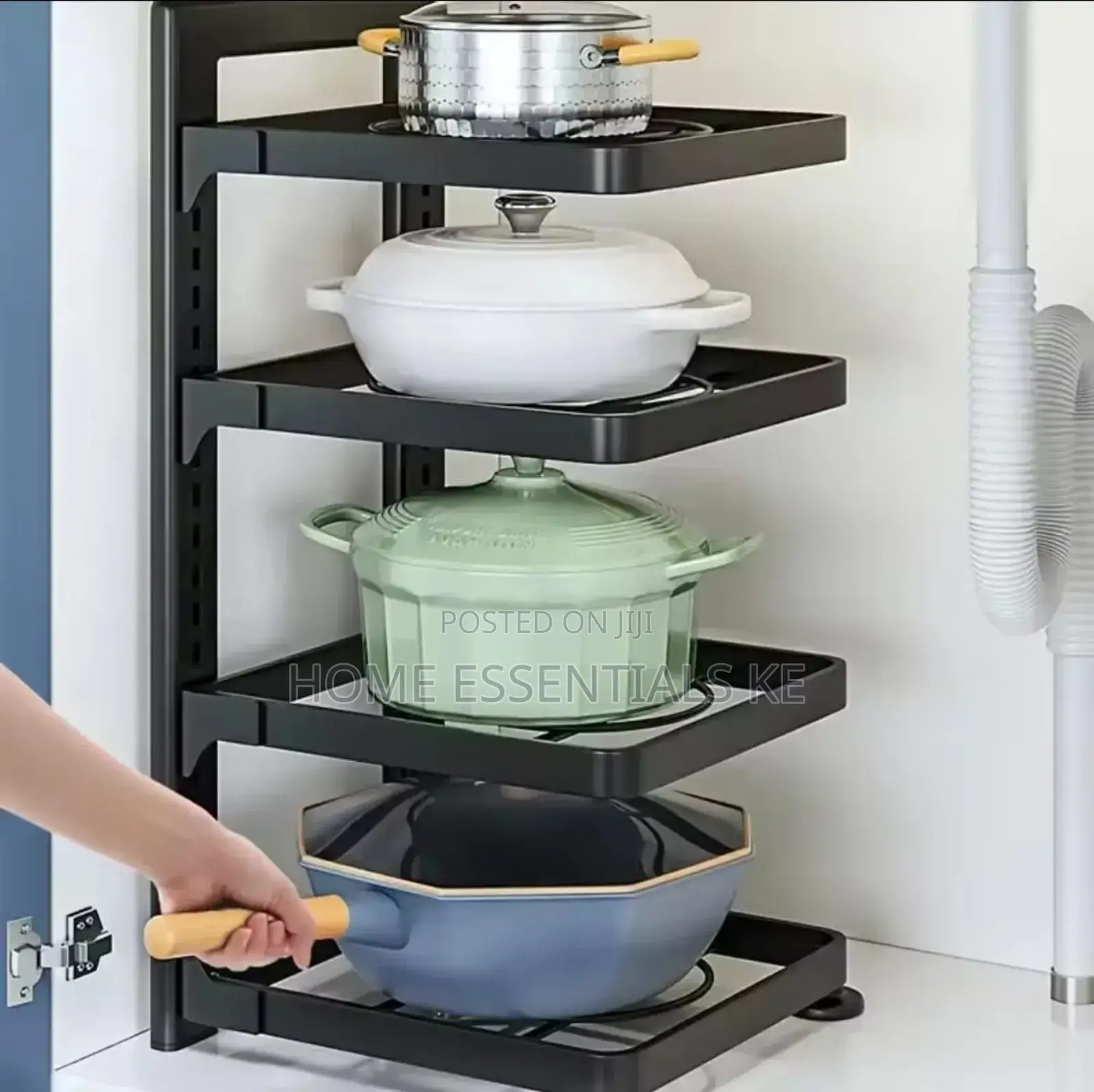 Kitchen Under Sink Pot Holder Multilayer