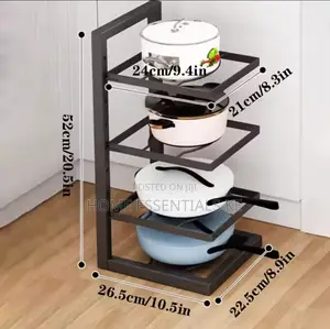 Kitchen Under Sink Pot Holder Multilayer