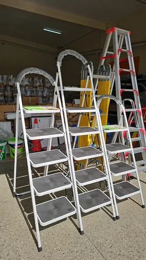 Steel Step Ladder-Heavy Duty