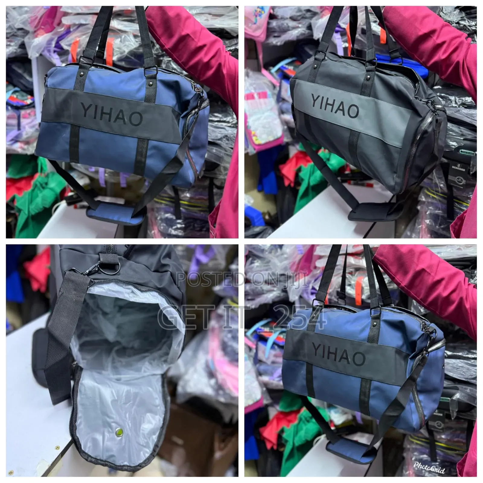 Unisex Gym/Duffle Bag/Travel Bags
Has A Wet