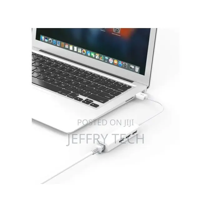 Usb 2.0/3.0 Port to Rj45 Ethernet Lan With 3 Usb Hub Ports